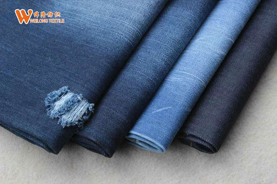 Prezzo buono I vestiti blu scuro hanno ricoperto il tessuto elastico del denim del cotone 12oz 100 dall'iarda in linea