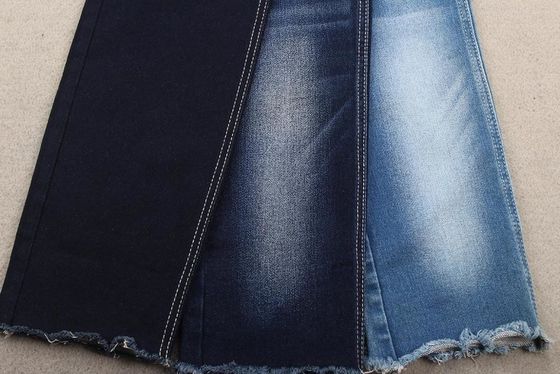 Prezzo buono la falsificazione del peso massimo dei jeans di 12.3oz TR tricotta il tessuto riciclato del denim in linea