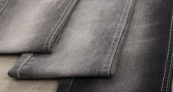 Prezzo buono 74 l'elastam 9 Oz del poliestere 2 del cotone 24 ha sanforizzato il tessuto crudo del tessuto del denim in linea