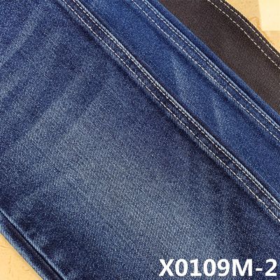 Prezzo buono 63 poliestere 12oz del cotone 33 che sanforizza il materiale elastico dei jeans di Repreve in linea