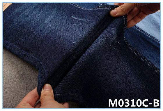 Prezzo buono 9,3 elastam crudo del poliestere 1,5 del cotone 35 del tessuto 63 del denim di allungamento di modo di grado 4 di Oz 360 in linea