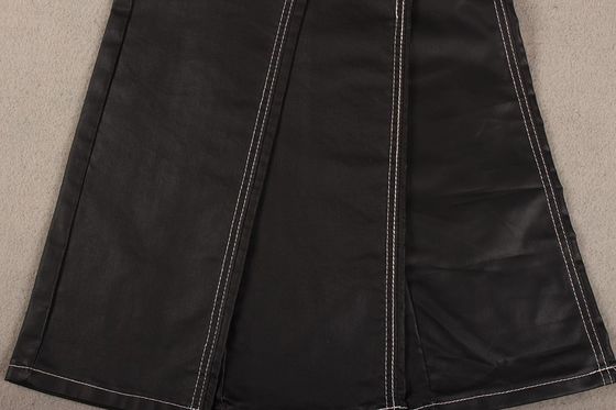 Prezzo buono la materia tessile rotta del denim della saia da 8,5 once ha ricoperto la rifinitura speciale di superficie in linea