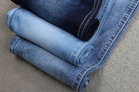 Prezzo buono Elastam del cotone del tessuto del denim delle blue jeans dell'indaco poli per la fabbrica dell'indumento in linea