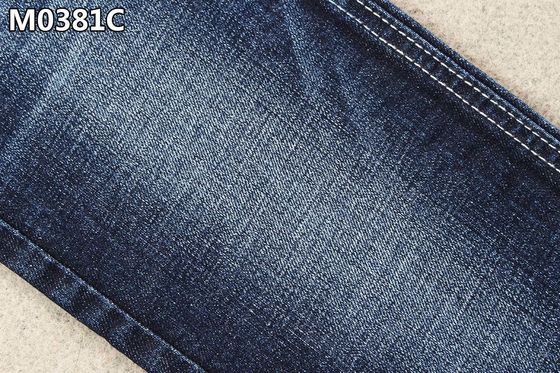 Prezzo buono Elastico della covata da 11 oncia leggero del cotone del poliestere del tessuto trasversale del denim per i jeans degli uomini in linea