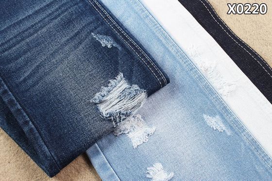 Prezzo buono Tessuto pesante del denim del poliestere del cotone del filato di 7 x 7 OE nessun allungamento 13.6oz in linea