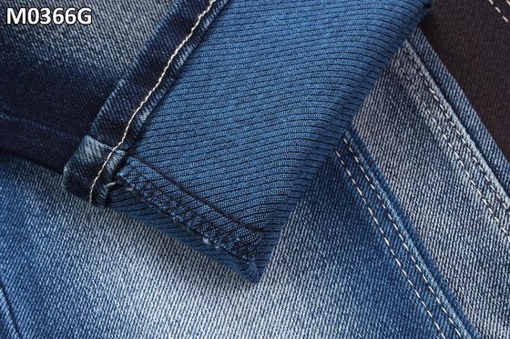 Prezzo buono Tessuto di trama blu variopinto del denim dall'iarda con grande saia 12.2oz in linea