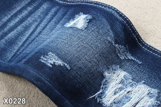 11,3 una volta che 100 larghezza eccellente 10OE x 7OE del tessuto 180cm del denim del cotone