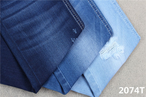 Prezzo buono elastam dual core del cotone di allungamento 10oz del tessuto eccellente del denim per i jeans della donna in linea