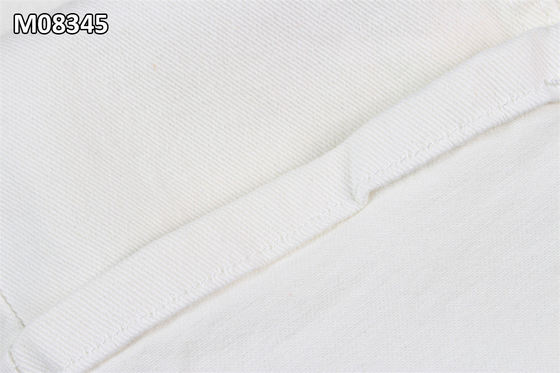 9.7OZ Preparazione per la tintura tessuto bianco denim RFD jeans tessuto fro abbigliamento tintura